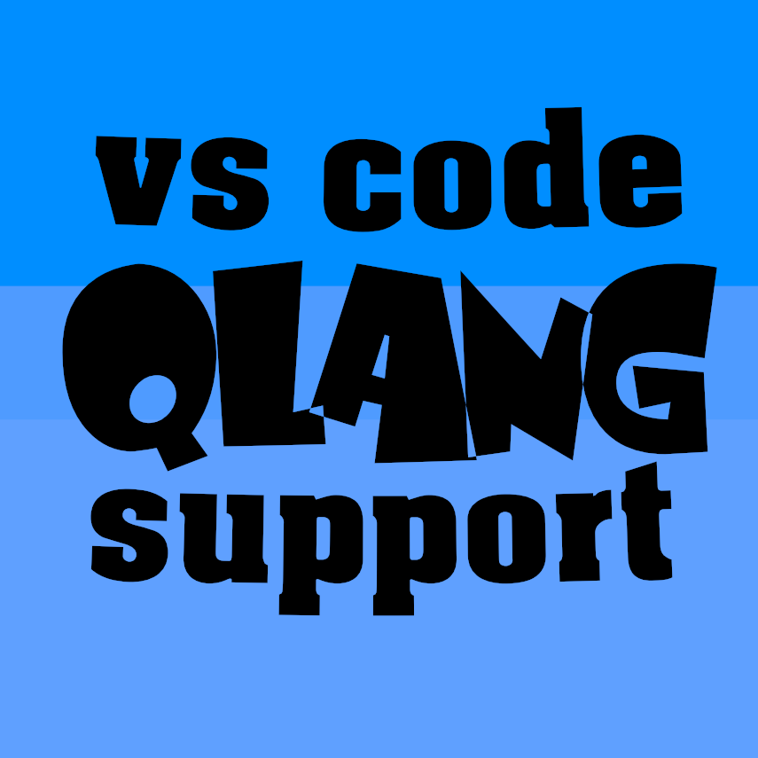 qlang support for vscode